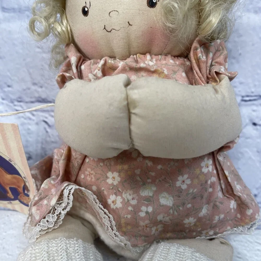 Jan Shackelford Originals 1991 Signed Blonde Hair Vintage Youngun Baby Girl Doll